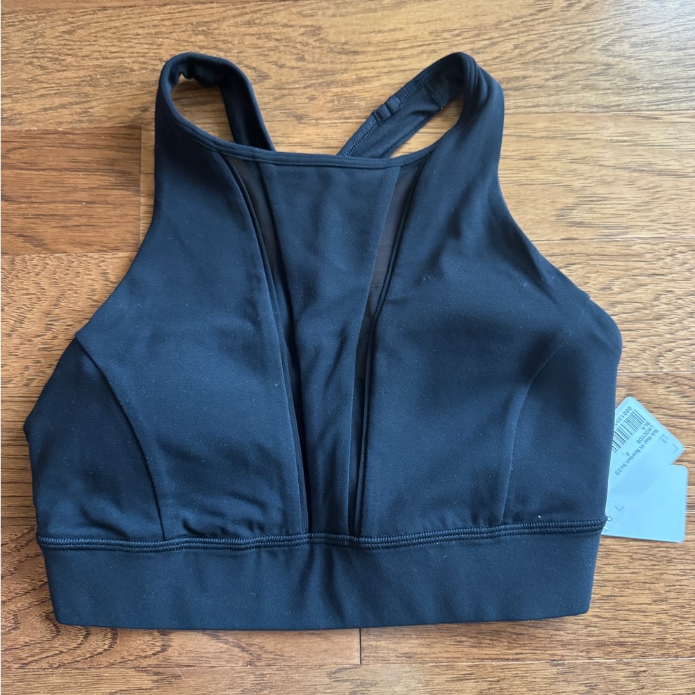 Lululemon Black High Neck Sports Bra